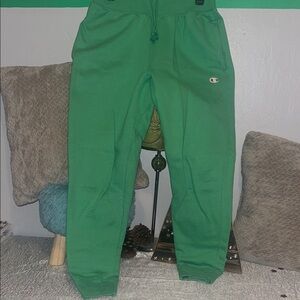 Champion Men's Green Sweatpants